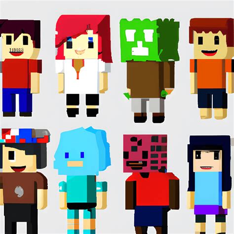 Minecraft Build Characters