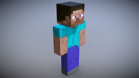 Minecraft Character 3d Model