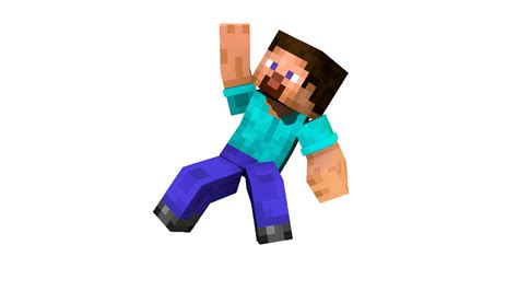 Minecraft Character Falling