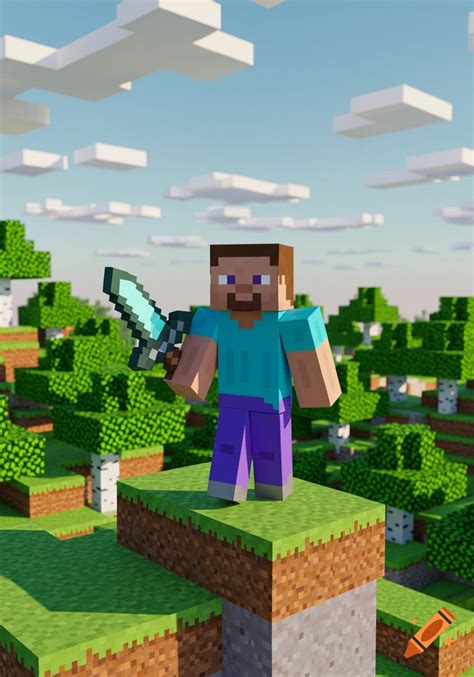Minecraft Character From Behind