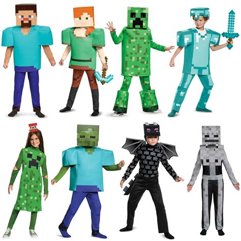 Minecraft Character Halloween Costume