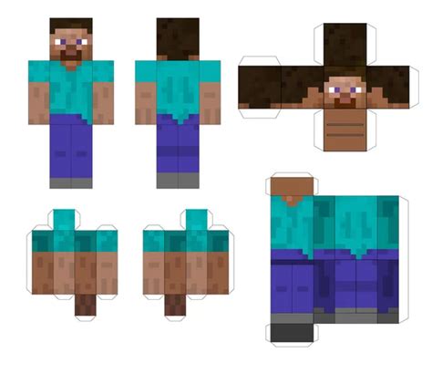 Minecraft Character Nets