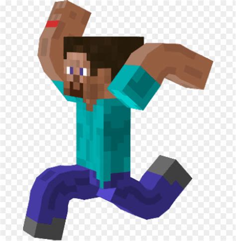 Minecraft Character Running Png