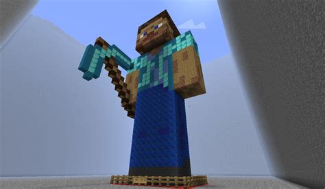 Minecraft Character Statue