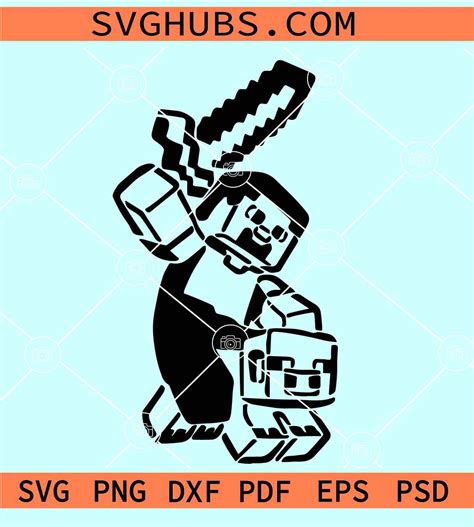 Minecraft Character Svg