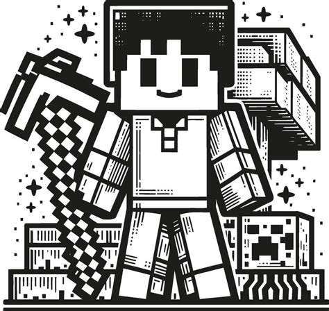 Minecraft Character Vector