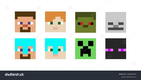 Minecraft Characters 2d