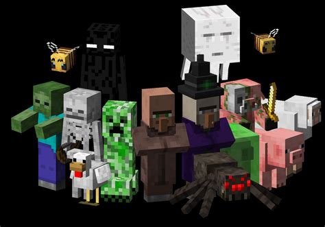 Minecraft Characters And Monsters