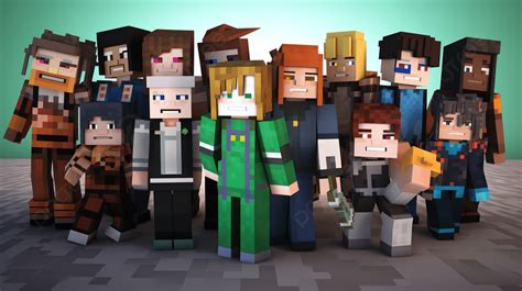 Minecraft Characters As Humans