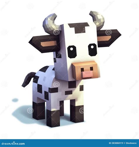 Minecraft Characters Cow