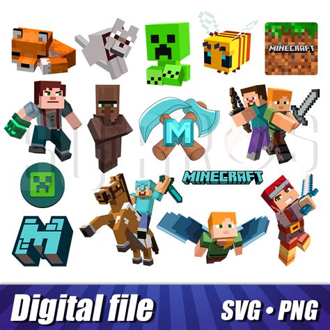 Minecraft Characters Design