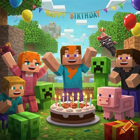 Minecraft Characters For Party