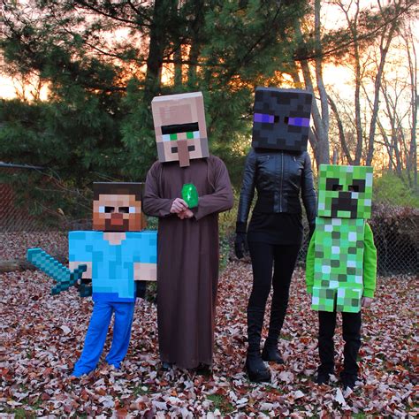 Minecraft Characters Halloween Costumes