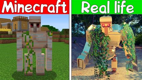 Minecraft Characters In Real Life