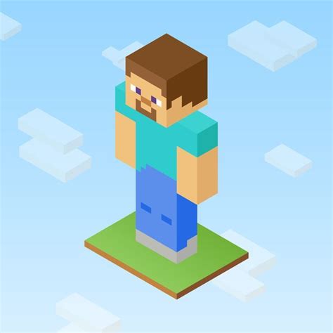 Minecraft Characters Isometric
