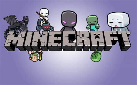 Minecraft Characters Logo