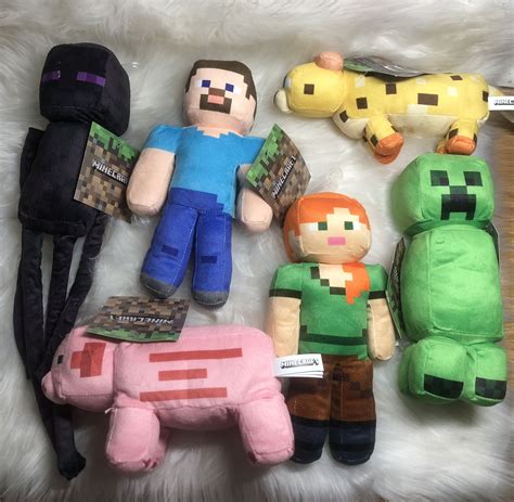 Minecraft Characters Stuffed Animals