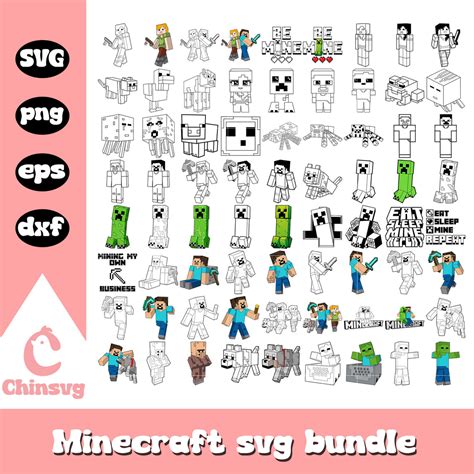 Minecraft Characters Svg