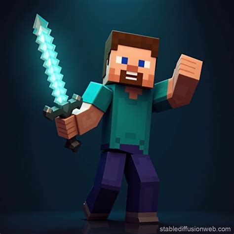 Minecraft Characters Sword