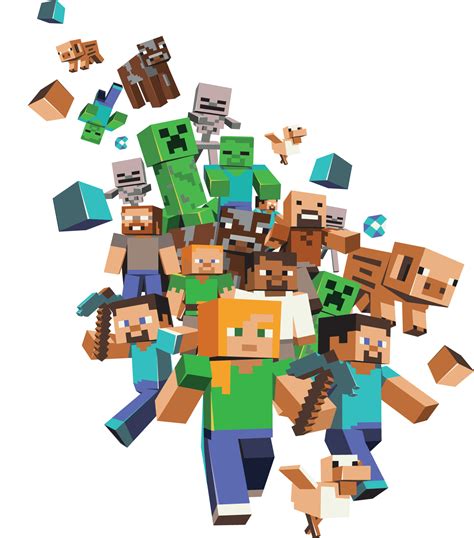 Minecraft Characters Transparent