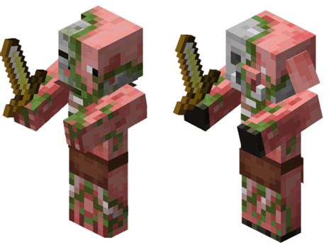 Minecraft Characters Zombie Pigman