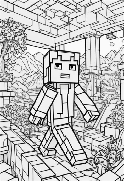Minecraft Coloring Pages Online Free