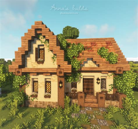 Simple Minecraft Cottage Design