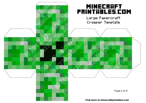 Minecraft Crafts Printable