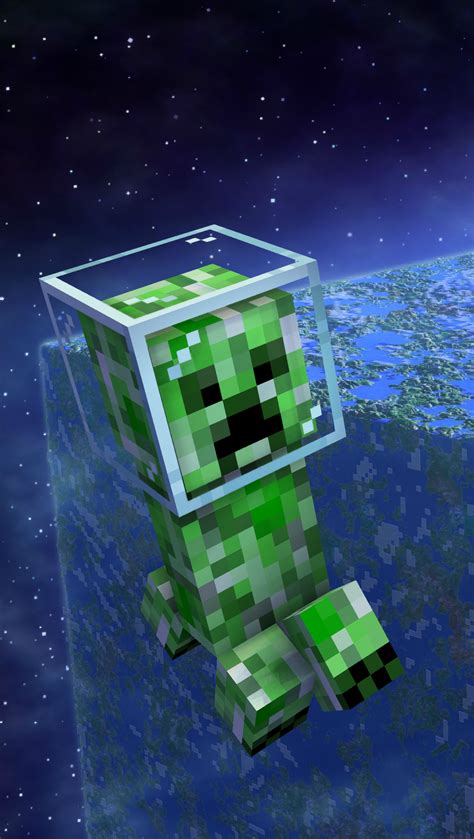 Minecraft Creeper Iphone Wallpaper