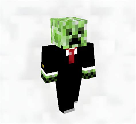 Unleash the Explosive Style with Minecraft Creeper Suit Skin: The Ultimate Upgrade for Your Avatar!
