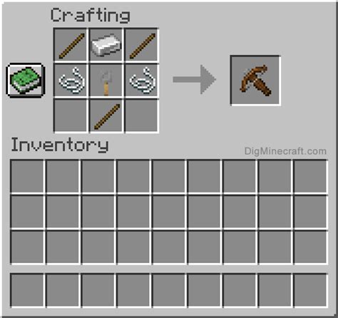 Minecraft Crossbow Recipe