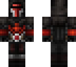 Unleash the Power of the Force with Minecraft's Epic Darth Revan Skin!