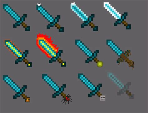 Minecraft Diamond Sword Art