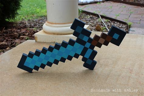 Minecraft Diamond Sword Diy
