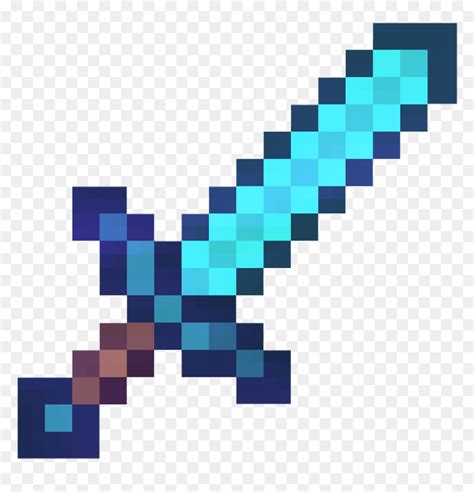 Minecraft Diamond Sword Enchanted