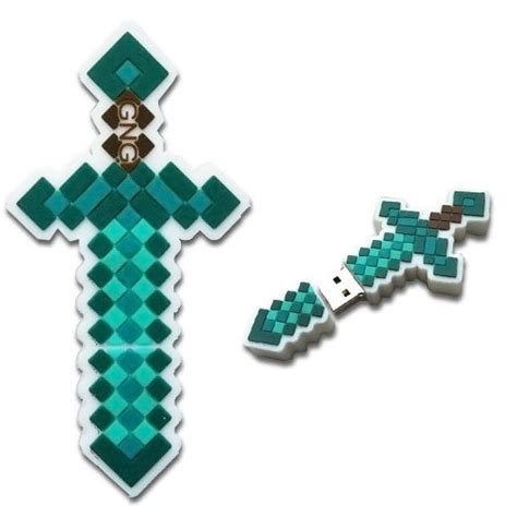 Minecraft Diamond Sword Flash Drive