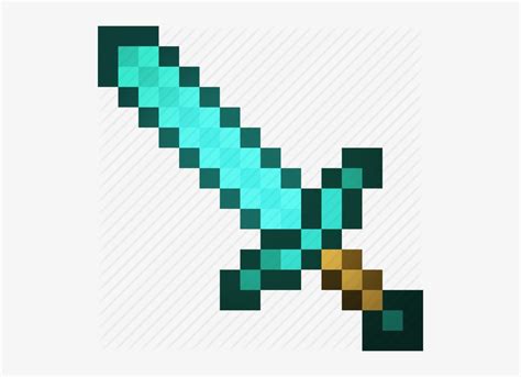 Minecraft Diamond Sword Icon