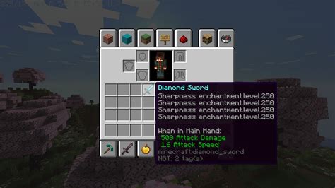 Minecraft Diamond Sword Level 1000