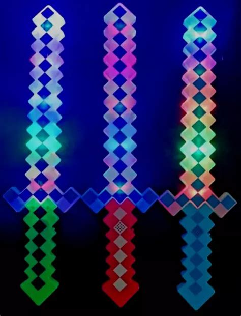 Minecraft Diamond Sword Light Up