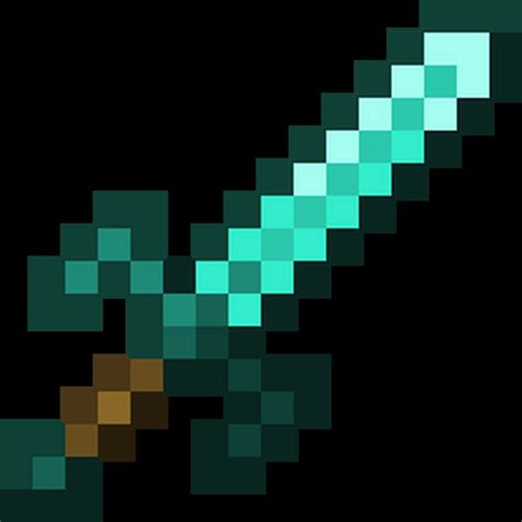 Minecraft Diamond Sword Tattoo
