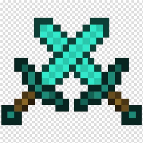 Minecraft Double Diamond Sword