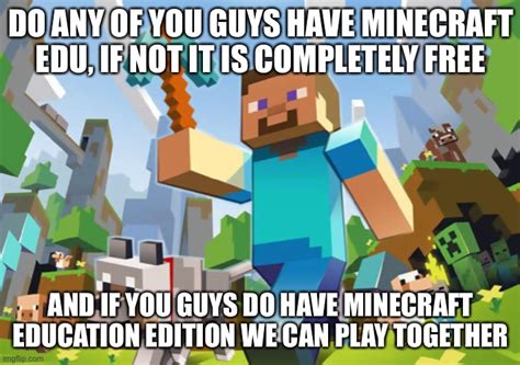 Minecraft Education Edition Memes