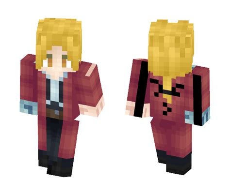 Transform into the Alchemist Himself with Minecraft's Stunning Edward Elric Skin