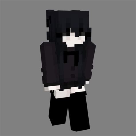Unleash Your Inner Rebel with the Epic Minecraft Emo Girl Skin - Get it Now!