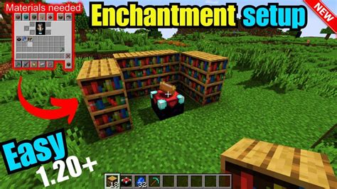 Minecraft Enchantment Table Setup