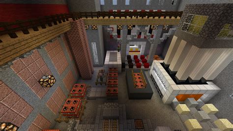 Minecraft Factory design interior