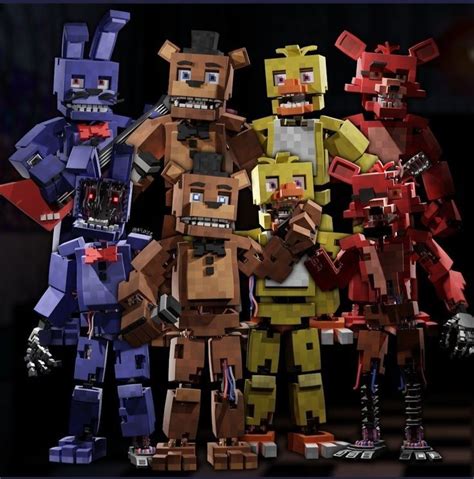 Minecraft Fnaf Characters