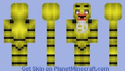 Unleash Your Inner FNAF Fanatic with the Spectacular Minecraft Chica Skin!