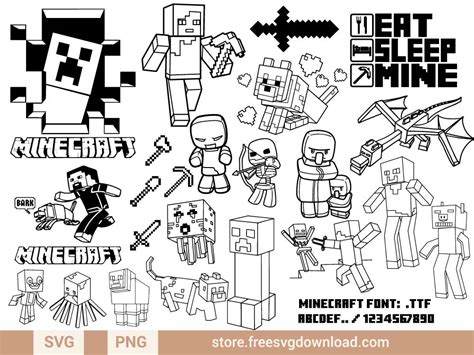 Discover the Ultimate Minecraft Free SVG Collection for Your Crafting Projects Now!
