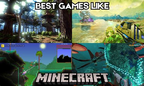 Minecraft Games Like